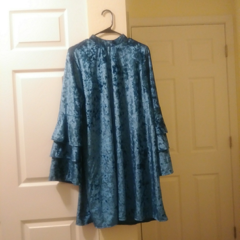 Plus Size Velvet Dress